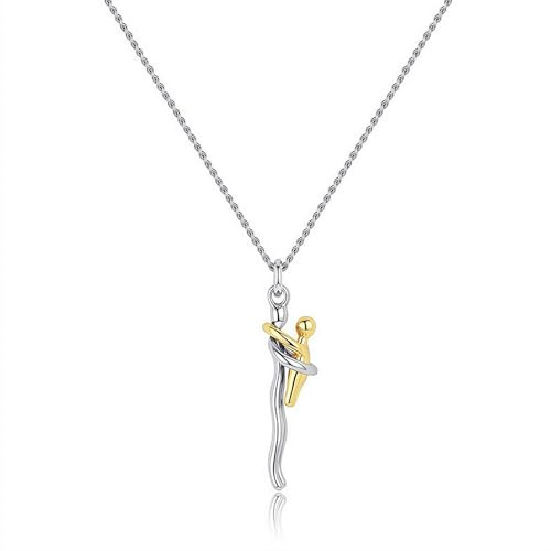 Collier câlin pour maman et fils – Collier en acier inoxydable pour mère et fils, anniversaire, fête des mères, cadeau pour femme, grand-mère