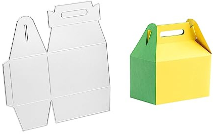 Stanzenshop Stanzschablone Große Schachtel, Geschenkbox, Stanze Box, Stanzschablone Schachtel, Geburtstag, Hochzeit, Geschenk, Stanzformen, Schablonen, Scrapbooking