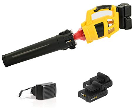 ACXZ Soffiatore Elettrico Senza Fili con Batteria al Litio 2 × 40 V e Caricatore, Potente spazzatrice Industriale, per soffiare Neve, Polvere, PC, peli di Animali Domestici