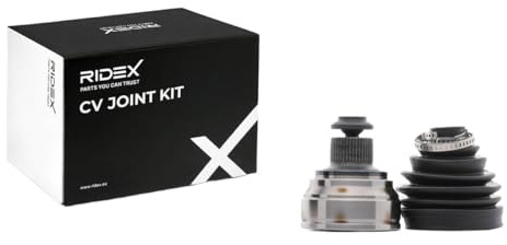 RIDEX 5J0475 Juego de articulación árbol de transmisión Delantero con anillo sensor ABS Compatible con AUDI A4 B8 Avant 8K5