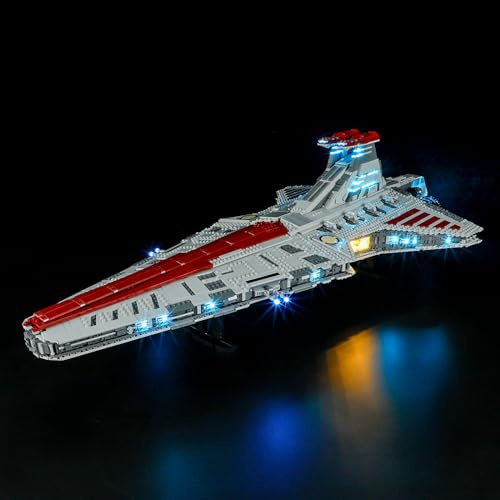 BRIKSMAX LED Beleuchtung kompatibel mit LEGO 75367 Venator Cruiser