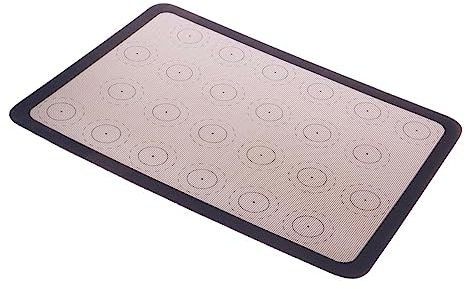BESTonZON Esterilla De Silicona Para Hornear Lámina Para Fondant Esterilla Para Amasar Almohadilla De Silicona Herramientas Para Hornear Pasteles y Repostería Cocina o Horno