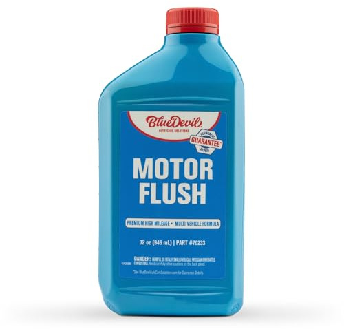 BlueDevil Products Motor Flush - 1 Quart (Pack of 6)