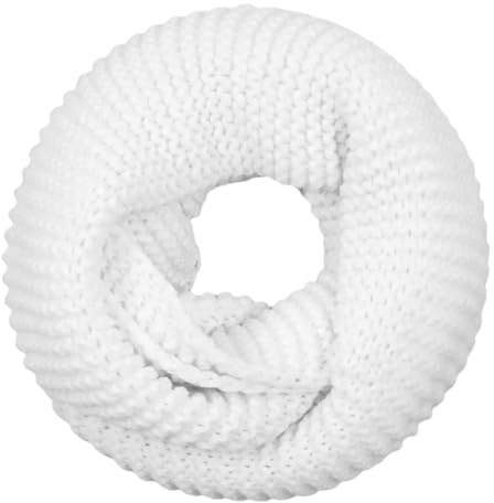 HDGSAFD 1 Weißer Schal, Warmer Schal, Herbst- Und Winterschal, Damenschal, Winddichter Schal