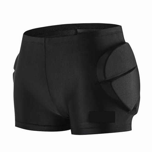 Gepolsterte Schutzhosen FüR Snowboard Motorrad-Hüftschutz for Erwachsene, Motocross-Shorts, hüftgepolsterter Schutz for Moto-Eiskunstlauf, Eislaufen, Reiten, Schutzmatte FüR Skifahren Skateboardfahren