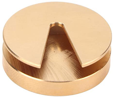 Base de Nettoyage pour balancier de Montre en Forme de U, matériau antirouille en cuivre Pur, Outil de réparation de Montre Professionnel pour Un Entretien et Un nettoyag