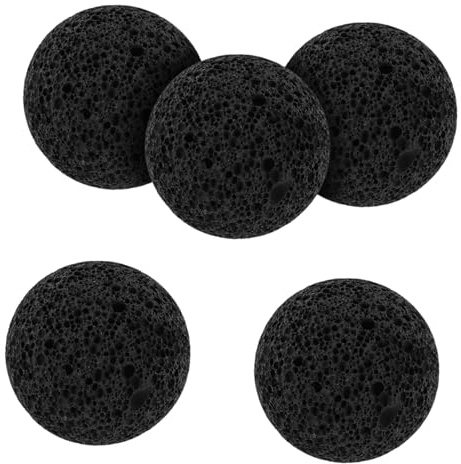 Milisten 5stücke Dekorative Vulkanische Steine Natürliche -Rock-Pebbles Für Aquarien Terrarien Und Zen-gärten Effektive Wasserfiltration Und Ästhetische Landschaftsgestaltung