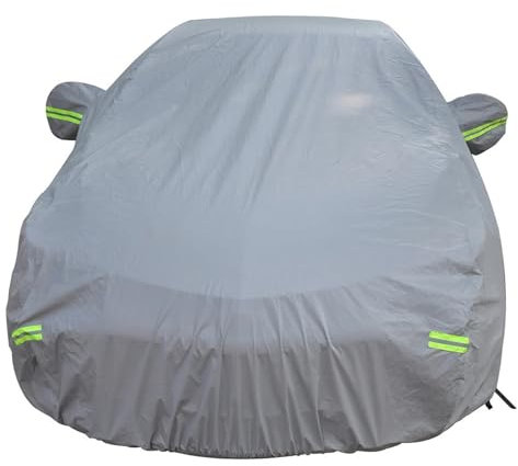 CVPX Auto Abdeckplane Vollgarage Universal Vollgarage Autoabdeckung Outdoor Indoor UV-Schutz Sonnenschutz Hitzeschutz Staubdicht Kratzfest Autohülle Autoplane(XXL)
