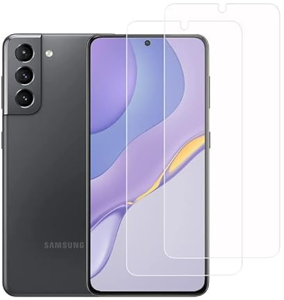 [2 Stück] für Folie Samsung Galaxy S21 5G Panzerglas, Dauerhaft für Displayschutz Samsung S21 Displayfolie, Hohe Empfindlichkeit Keine Luftblasen Schutzfolie Displayschutzfolie
