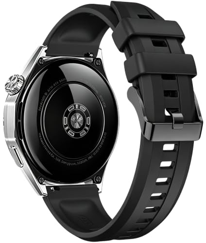Aurrain 22mm Silikon klockarmband för Huawei Watch GT6 Pro/GT6/GT5Pro/GT5/GT4/GT3(46mm),Unisex mjukt sportklockarmband i silikon Kompatibelt Watch Ultimate 2/4Pro 48mm/5/4/3Pro(46mm).