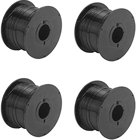 Spacnana Cable Metálico Trenzado, Bridas Reutilizables para Jardín con Alambre de Hierro Galvanizado Recubierto de PVC para Agrupar Cables, Ramos y Ramas de Jardín, 0,8 Mm de Diámetro, 328 Pies de