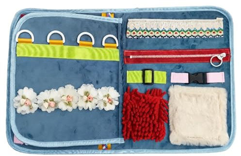 Tressify Couverture sensorielle pour personnes âgées en tissu anti-anxiété - 50 x 30 cm