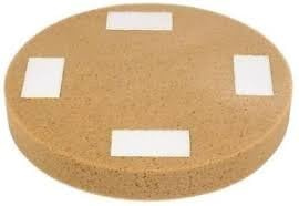 Spugna Ricambio Frattazzatrice Elettrica 400x50 mm Marrone – Tampone Professionale per Intonaco e Finitura Pareti