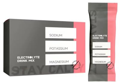 Hög natrium noll socker elektrolyter | Med natrium, kalium och magnesium, noll kalorier, keto, vegan och paleovänlig