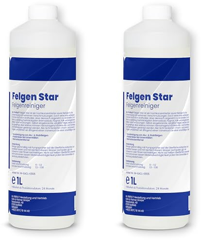 Mr. Perfect Felgenreiniger 2x1l - Hocheffektiver Reiniger für lackierte Stahl-, Chrom- & Alufelgen - Entfernt schnell & zuverlässig hartnäckigen Schmutz & Rost - Ideale Felgenpflege in Profiqualität