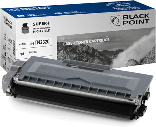 BLACK POINT Toner Kompatibel zu TN-2320 - Schwarz - für Brother DCP: L2500D, L2560DW, L2520DW, L2540DN Brother HL: L2340DW, L2360DN, L2300D, L2365DW, MFC: L2700DN, L2700DW, L2740DW, L2720DW