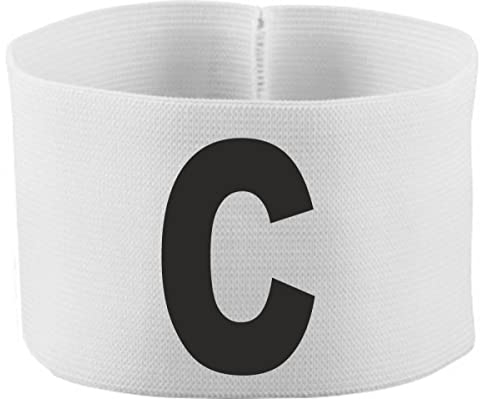 Kleiner Fratz gummielastische Armbinde 10 cm personalisiert mit C (Farbe Weiss) (Gr. Senior - 28 cm)
