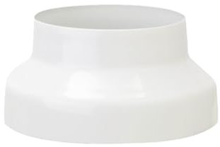 Briconess.com Riduzione Tubi smaltati per stufe in Acciaio porcellanato - 14/12 White