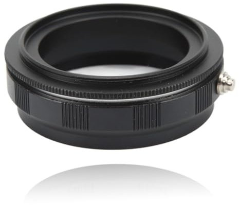 Beufee 52mm Macro Reverse Ring Camera Mount Adapter, Macro Reverse Adapter Ring Lens Protection Ring Back Cover for F AI AF Mount Cameras