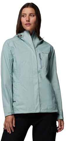Columbia Manteau Pouring Adventure III, construction imperméable, aisance respirante, confort réglable, aisance compressible - Femmes