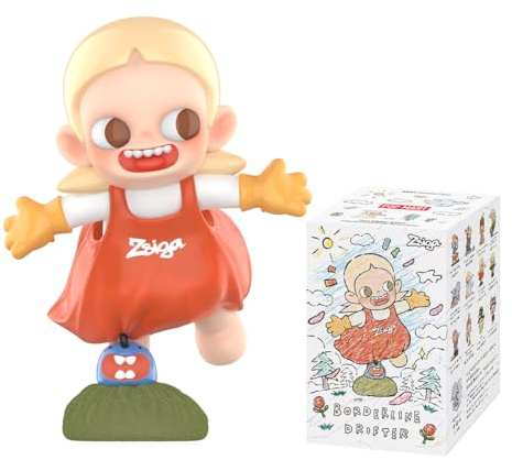 POP MART Zsiga Borderline Drifter Series Figures Actionfiguren Sammelfiguren Sammler Kunstspielzeug Spielzeug Figuren Geschenk 1PC
