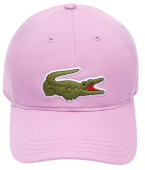 Lacoste - Baseball-Mütze anpassbar (Einheitsgröße) (Pink)