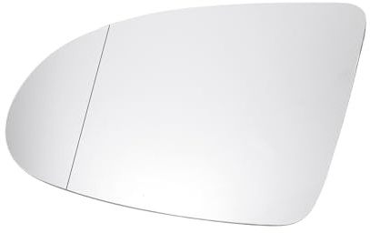 MIRROVIA Specchio Laterale Sinistro di Ricambio per AUDI A2 2000-2005 No.8Z1857535A Bianco Asferico Riscaldato Sostituzione Auto