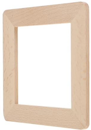 DIYEAH Placa de Madera Maciza para Pared, Cubierta Cuadrada de Madera Natural, Protección para Interruptor de 8,6x8,6 Cm, Diseño Nórdico, Decoración para Dormitorio y Sala de Estar,