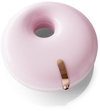 Protesfodral ortodontiskt hållare fodral med justeringsverktyg 2 lager resor osynliga justerare tandprotesbehållare (rosa)