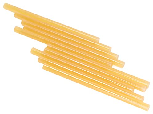 YWBL-WH 10 St 11 X 200 Mm Smältlimstift Snabblimmade Självhäftande Stift Silikonglaslimstift för Elektroniklimning Hemreparation (Gul)