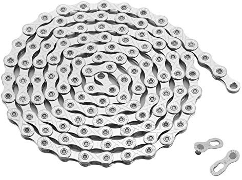 ZONKIE 11-Fach Fahrrad Kette 1/2 x 11/128 Inch 116 Glieder