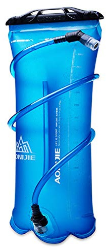 Win.Deeper 1 L/1,5 L/2 L/3 LTPU/PEVA vattenväska, vikbar TPU vattenväska, sport, vätskeblåsa för utomhusbruk, löpning, camping, vandring, klättring