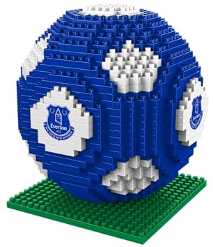 FOCO Offizielles Lizenzprodukt Everton FC BRXLZ-Steine 3D-Fußball BAU-Set