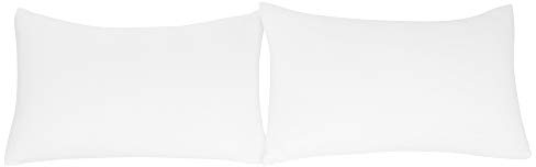 ALYVIA SPRING Stretch Pillowcases Standard Size Set of 2, White