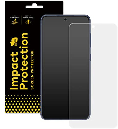 RhinoShield Displayschutzfolie kompatibel mit [Samsung Galaxy S21 FE] | Impact Protection - Hammer Geprüfte Impact Protection - Klarer und Kratzfester Displayschutz