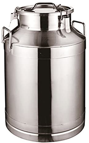 Luftdichte Aufbewahrung von Milchdosen, Milchtransporteimer aus Edelstahl 304, Wasserkrug, Weineimer, Ölfass, Teekanister, Silikondichtung, Deckel, flüssige, Feste Aufbewahrung, 60