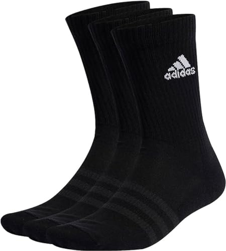 adidas Unisex Cushioned Crew Socken, 3 Paar
