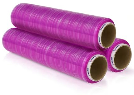 BALSAT Bobine de film transparent alimentaire professionnel en PVC résistant 300 m x bobine 45 x 300 cm Protège et préserve les aliments Convient pour les restaurants, tatouages durables et sûrs