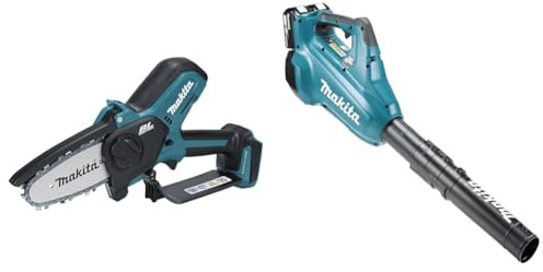 Makita DUC101Z Akku-Astsäge 18V (ohne Akku, ohne Ladegerät) & DUB362Z Akku-Gebläse 2x18 V (ohne Akku, ohne Ladegerät)