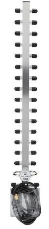 KIMISS Antena Yagi 25dBi para Router - Direccional, 16 Unidades, Alta Ganancia 2.4GHz