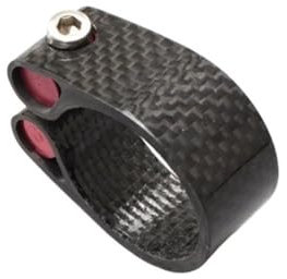 Sattelklemme Fahrrad Carbon Sattelstütze Klemme 27,2mm 30,8mm 31,6mm Locking Sitzrohr Clip Carbon Ultraleicht Sattelstütze Zubehör Sattelklemme(A 27.2mm)