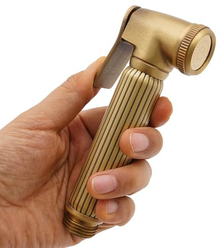 MINRS Kit de bidet avec douchette à main, douchette de lavabo, douchette de voyage, douchette à main pour toilettes en plein air, camping, bouteille pulvérisateur à main, bouteille périnéale pour