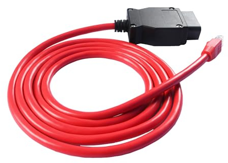 ENET OBD2 Ethernet RJ45 Cable OBD Compatible for Lighting f Series ista F G Series