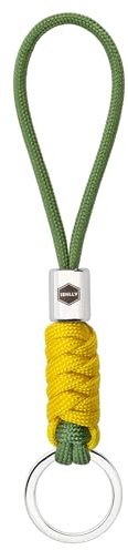 SENLLY Porte-Clés Lanière pour Clés, Téléphone, Portefeuille, Cordon Design Tressé en Paracorde avec Matériel en Acier Inoxydable