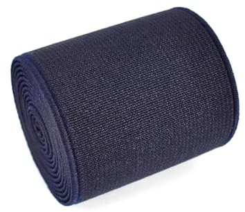 5 metros 20-50 mm bandas elásticas para pantalones cinturón cintas de cincha ropa interior banda de goma bricolaje accesorios de costura de ropa,Azul marino,30mm