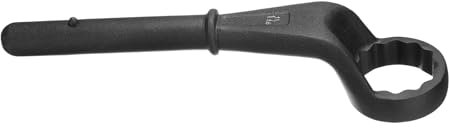 sourcing map Llave de mango tubular de extremo de caja compensada CR-V de 1-11/16 pulgadas, llave Torx de extremo único de 12 puntos, llaves tubulares de cuello alto para apretar, quitar tornillos y