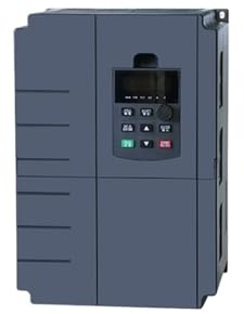AIRUIXI Inverter di frequenza VFD da 15KW 220V Ingresso monofase 220V e Uscita trifase 220V o 380V Convertitore di frequenza/Vazionamento Convertitore di frequenza PMW(380V 15KW)