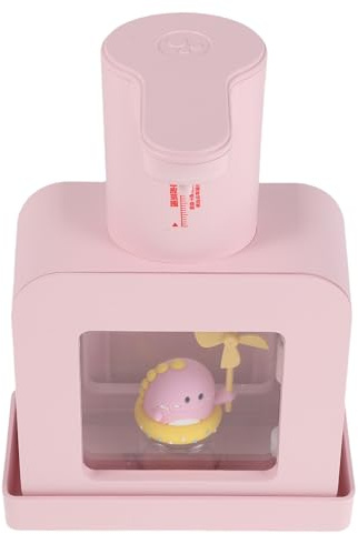 Baluue Distributore Automatico di Sapone senza Contatto Distributore di Sapone Liquido per Mani Ricaricabile per Cucina Bagno Hotel Scuole Ristoranti