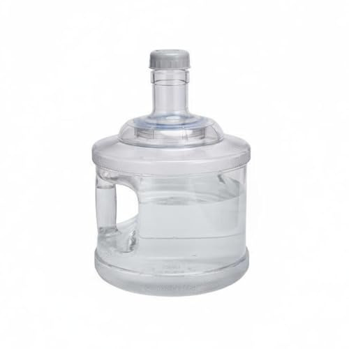 predolo Bidón de Agua para Dispensador Universal Cubo de Agua de Plástico Lavable Gran Capacidad para Oficina, 7.5L, Despejar Claro