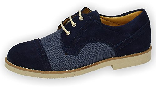 YOWAS 20335 Zapatos Elegantes NIÑO Zapato COMUNIÓN Marino 30